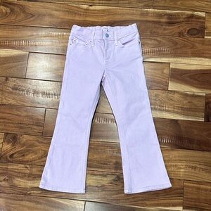Crewcuts J Crew Light Purple Flare Jeans girls 7 NWT